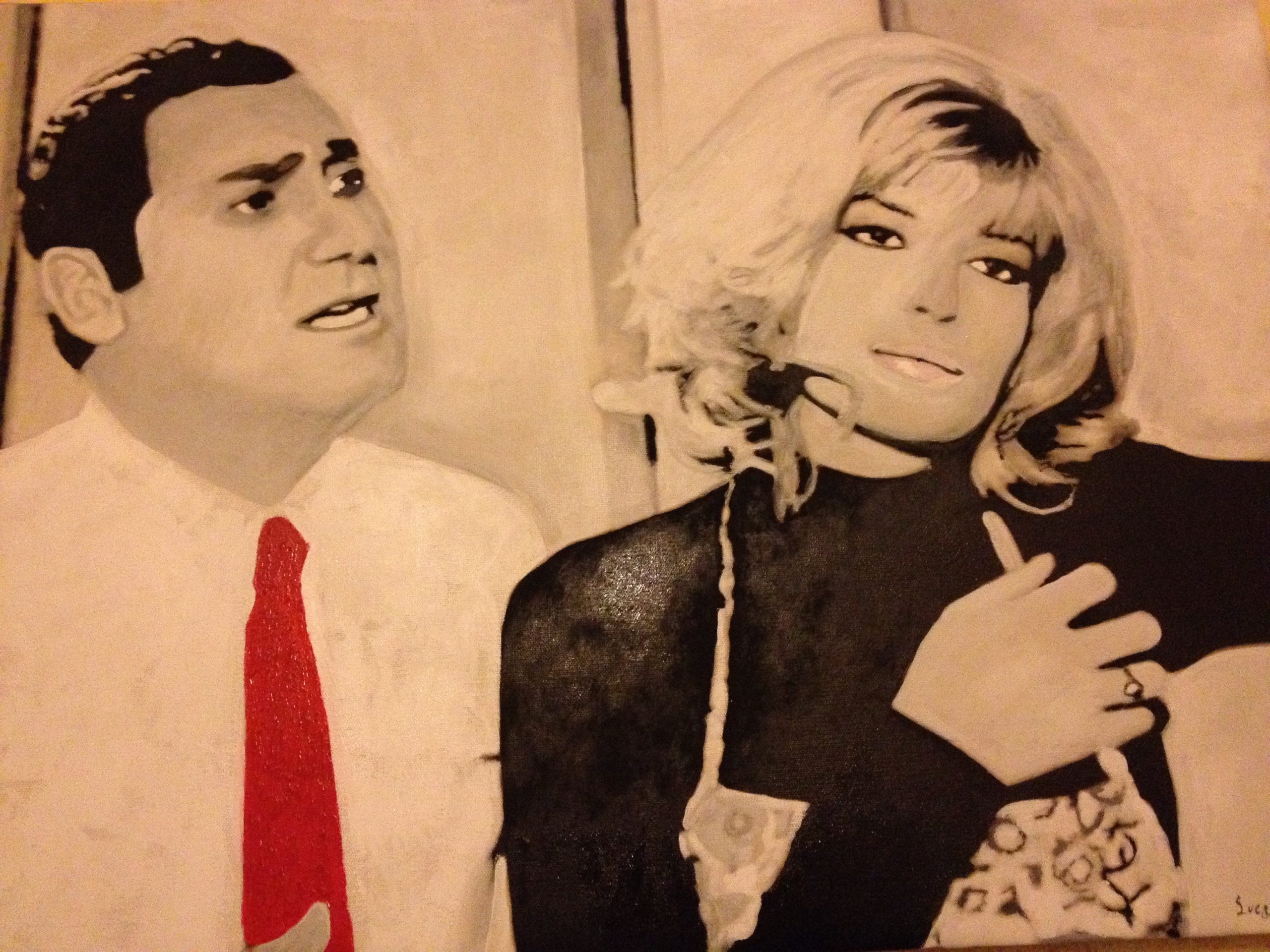 Monica Vitti e Alberto Sordi